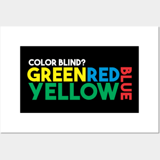 Color Blind? Posters and Art